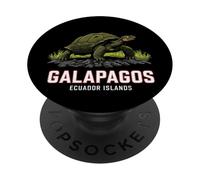 Tortue des îles Galapagos Équateur PopSockets PopGrip Adhésif