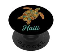 Tortue d'Haïti PopSockets PopGrip Adhésif