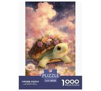 Tortue Douce Puzzle 3D en Papier 38x26cm/1000pcs, - Jeux Éducatifs & Relaxants, Créatifs & Décoratifs, Idéaux pour Adultes