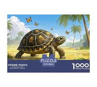Tortue étoilée Indienne 1000 Pièce Puzzle Jeu Éduchatif Créatif Jigsaw Puzzle Jeu De Défi Unique pour Cadeaux De Voyage, Présent 38x26cm/1000pcs