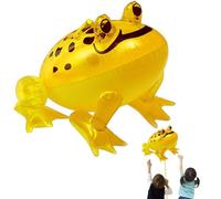 Tortue gonflable, jouet gonflable lumineux en forme de grenouille, animaux de la jungle, dessins animés, faveurs amusantes pour , décoration de grenouille