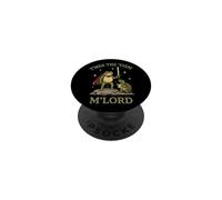 Tortue Grenouille médiévale Funny T'was The « Tism M'Lord » PopSockets PopGrip Adhésif