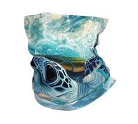 Tortue Marine Tropicale 8 Écharpe Tube Multifonctionnel Bande De Cheveux Respirant Echarpe Gaiter pour Course À Pied Sports Adulte 25X50Cm