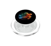 Tortue Mignonne Dessin coloré Silhouette de Tortue PopSockets PopGrip pour MagSafe