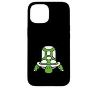Tortue mignonne petite tortue dessin drôle dessin animé comique amusant Coque pour iPhone 15