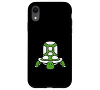 Tortue mignonne petite tortue dessin drôle dessin animé comique amusant Coque pour iPhone XR