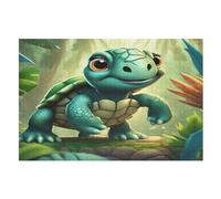 Tortue Mignonne Puzzles De 1000 Pièces pour Adultes Et EnfFourmis Puzzle Impossible Jouets en Bois Jeu StimulFourmi （75×50cm）