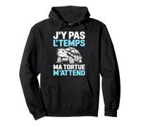 Tortue Motif Mignon Enfant Garçon Fille ma Tortue m'attend Sweat à Capuche