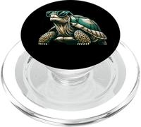 Tortue portant des lunettes de soleil - Tortue drôle animal zoo PopSockets PopGrip pour MagSafe