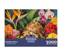 Tortue Puzzle 1000 Pièces Adultes Enfants Animal Puzzles 1000 Pièces Jeu De Team Building Cadeau 38x26cm/1000pcs