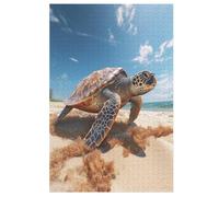 Tortue Puzzles Adulte 1000 Pieces Cadeau Famille Puzzle Classique 3D EnfFourmisJouet en Bois Cadeau Unique 78×53cm