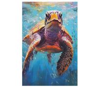 Tortue Puzzles Adulte 1000 Pieces Cadeau Famille Puzzle Classique 3D EnfFourmisJouet en Bois Cadeau Unique 78×53cm