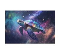 Tortue Puzzles Adulte 1000 Pieces Cadeau Famille Puzzle Classique 3D EnfFourmisJouet en Bois Cadeau Unique （75×50cm）