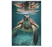 Tortue Puzzles De 1000 Pièces, Puzzle pour Adultes, Puzzle Impossible, Puzzle en Bois, Jeu D'adresse pour Toute La Famille, Puzzle pour Enfants, （78×53cm）