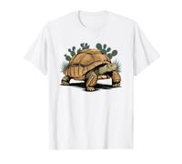 Tortue Sulcata Africaine Eperonnee Gardien De T-Shirt