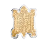 tortue thaïlandaise authentique - Breloque sacrée Phaya Tao Ruen - Symbole bouddhiste de prospérité, de santé et de succès - Talisman tortue en laiton fait à la main, Siehe Beschreibung