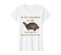 Tortue, Tirez Votre Nez pour Aller n'importe où T-Shirt Graphique avec Valeur