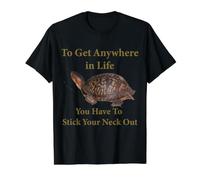 Tortue, Tirez Votre Nez pour Aller n'importe où T-Shirt Graphique avec Valeur