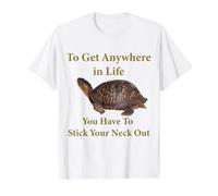 Tortue, Tirez Votre Nez pour Aller n'importe où T-Shirt Graphique avec Valeur