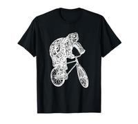 Tortue Vélo Animal Vélo Drôle Biker Riding Bike T-Shirt