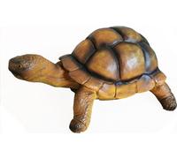 Tortue Zoo Jardin Animal Figure peinte à la main Décoration Statue Déco