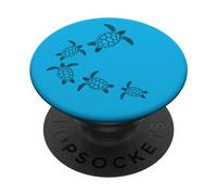 Tortues Natation PopSockets PopGrip Adhésif