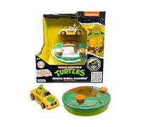 Tortues Ninja Adolescentes : Mutant Mayhem Classic Michelangelo : TMNT Micro Shell Racer, âge 3 Ans Cadeaux et Jouets, 3"