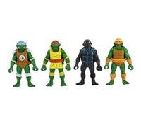 Tortues Ninja (Archie Comics) - Pack de 4 Figurines Stump Wrestling Turtles 18 cm
