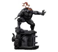 Tortues Ninja Art Scale Statue 1/10 Michel-Ange Variante Noir Et Blanc 26 Cm Heo