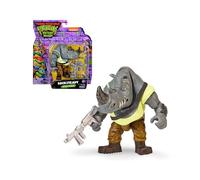 Tortues Ninja, Figurine articulée de 10,5 cm, avec Armes, Rocksteady, Jouet pour Enfants dès 4 Ans, Giochi Preziosi, TU805A