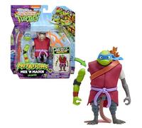 Tortues Ninja, Figurine articulée 12 cm avec Accessoires, Mix & Match, Splinter, pour Les Enfants dès 4 Ans, T02017