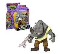 Tortues Ninja, Figurine articulée de 10,5 cm, avec armes, Rocksteady, Jouet pour enfants dès 4 ans, Giochi Preziosi TU805A