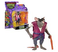 Tortues Ninja, Figurine articulée de 10,5 cm, avec armes, Splinter, Jouet pour enfants dès 4 ans, Giochi Preziosi TU805B