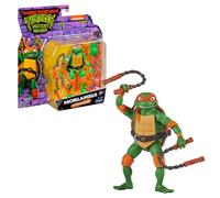 Tortues Ninja, Figurine articulée de 11 cm, avec Armes, Michelangelo, Jouet pour Enfants dès 4 Ans, Giochi Preziosi, TU8054