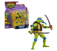 Tortues Ninja, Figurine articulée de 12 cm, avec Armes, Leonardo, Jouet pour Enfants dès 4 Ans, Giochi Preziosi, TU8055