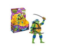 Tortues Ninja, Figurine de 15 cm avec Arme, Fonction électronique, Leonardo, Pour les enfants dès 4 ans, TU8001