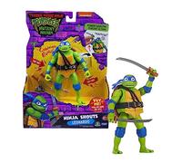 Tortues Ninja, Figurine de 15 cm avec Arme, Fonction électronique, Leonardo, pour Les Enfants dès 4 Ans, TU8001