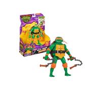 Tortues Ninja, Figurine de 15 cm avec Arme, Fonction électronique, Michelangelo, Pour les enfants dès 4 ans, TU8003