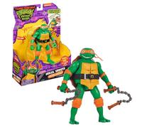 Tortues Ninja, Figurine de 15 cm avec Arme, Fonction électronique, Michelangelo, Jouet pour Enfants dès 4 Ans, TU8003
