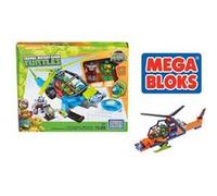 Tortues Ninja Megabloks Helicópt.31x25 G