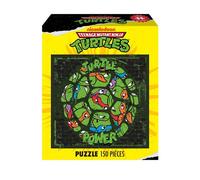 Tortues Ninja - Mini coffret puzzle 150 pièces - Paramount - Hachette Jeunesse - Coffret - Jeux livres objets