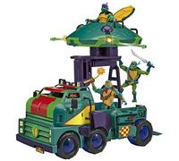 Tortues Ninja ROTMNT, Camion de combats "Turtle Tank", avec Laboratoire de Donatello, Fonction Lance Missile, Jouet pour enfants dès 4 ans, TUAB6