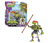 Tortues Ninja Teenage Mutant Ninja Turtles, Figurine articulée 12 cm avec Accessoires, Mix & Match, Metalhead, pour Les Enfants dès 4 Ans, T02014