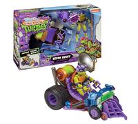 TORTUES NINJA Tortues Ninja, Buggy Véhicule Deluxe, Avec figurine 12 cm, Donatello, Pour les enfants à partir de 4 ans, T02001