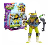 Teenage Mutant Ninja Turtles - Tortues Ninja, Figurine articulée 12 cm avec Accessoires, Mix & Match, Donatello, pour Les Enfants dès 4 Ans, T02018, Mauve