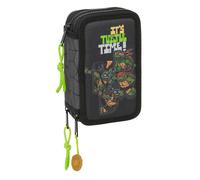 TORTUGAS NINJA - Trousse scolaire avec 36 outils inclus, trousse pour enfant, id