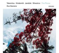 Duo Gazzana – Five Pieces (Takemitsu/Hindemith/Jana Ek/Silvestrov) – CD – Verve Spa