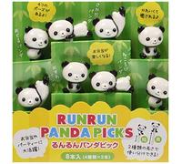 Torune Lot de 8 pics en forme de panda