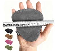 Torven Manique Crossfit - Gant Musculation Homme et Femme en Cuir de Bœuf Naturel, Respirant & Anti-Dérapant & Prise Maximale, Gants Musculation Hommes et Femme Pour Poignée Rembourrée