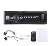 Torvex Autoradio Bluetooth, Récepteur FM 12 V et Lecteur Audio MP3 avec Télécommande, Entrées AUX USB et Façade Détachable, Poste Stéréo pour Tableau de Bord de Voiture Automobile
